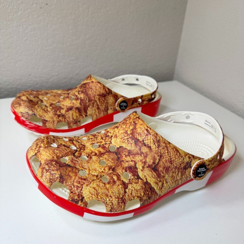 🍗 CROCS x KFC Bucket Clogs Limited Edition Chicken Collab {W9 / M7} NO JIBBITZ